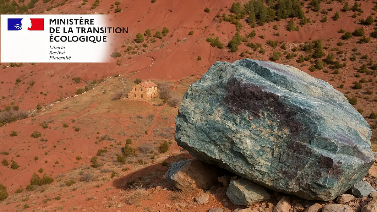Découverte d'un gisement caché de cuivre en France
