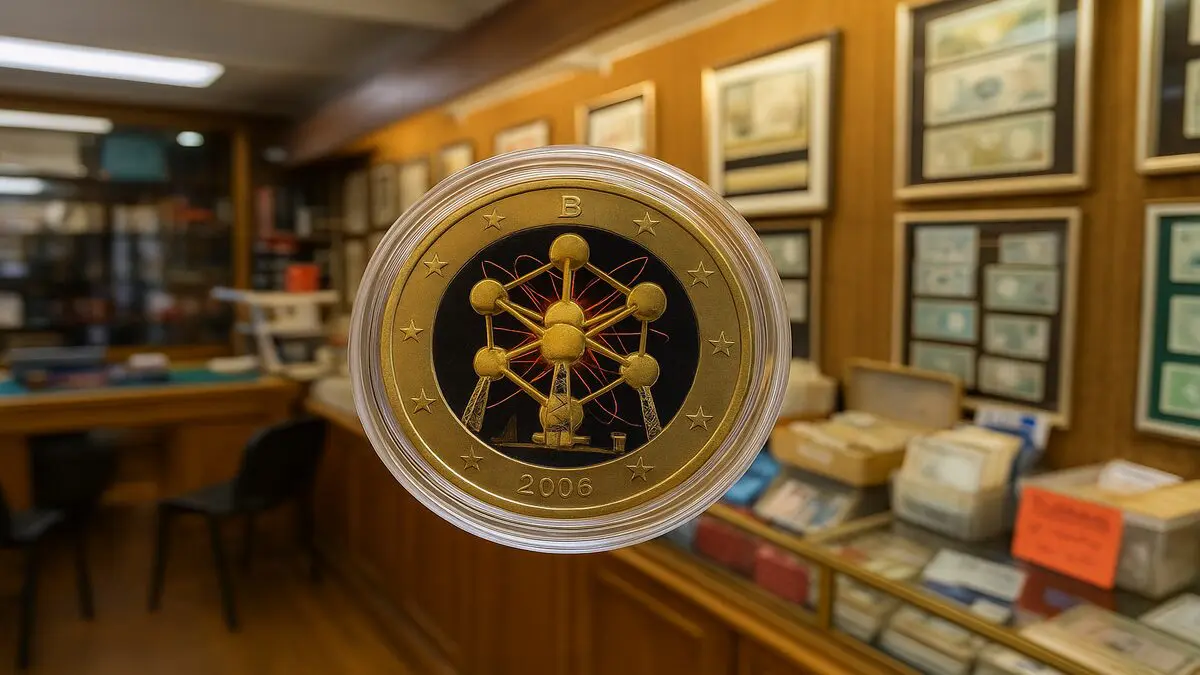 Pièce belge rare circulant en France d'une valeur de plus de 300 €