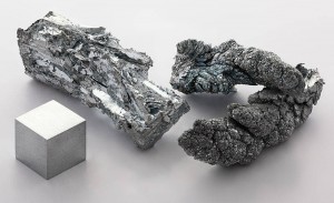 Différentes formes de zinc